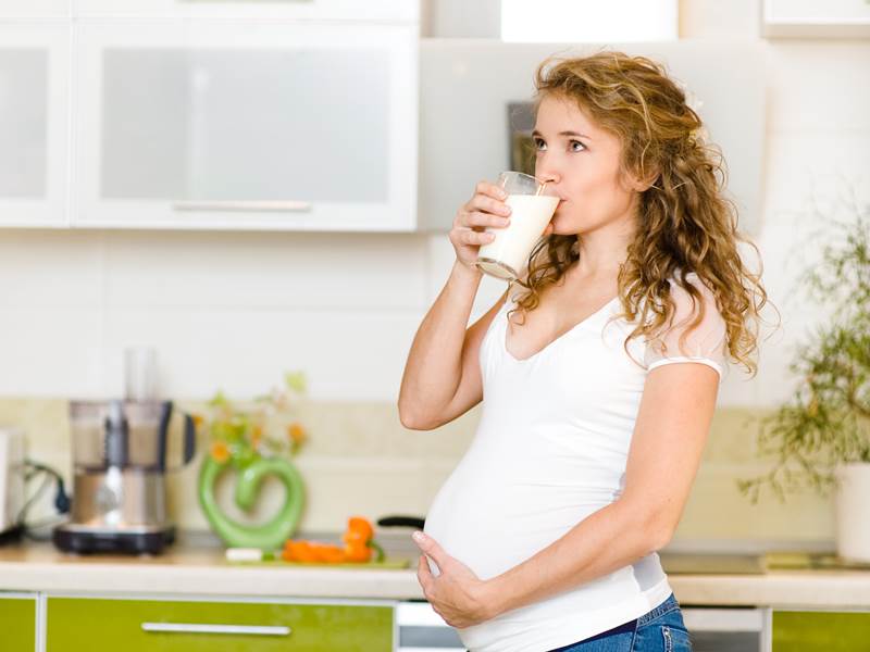 3 tháng cuối thai kỳ nên uống sữa gì