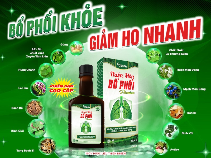 Thiên Môn Bổ Phổi Premium